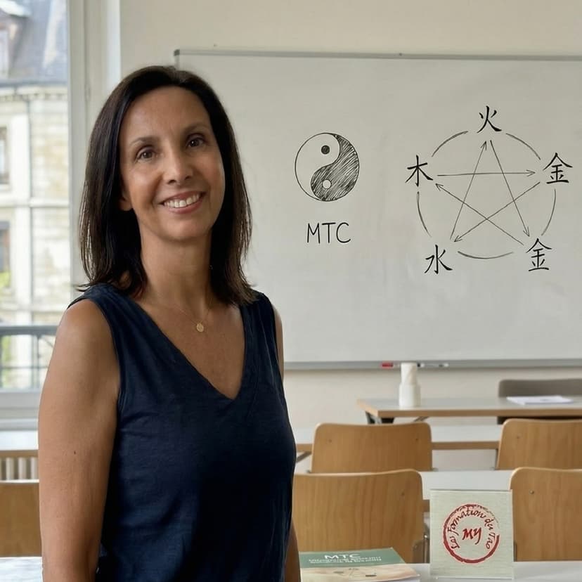 Myriam Massé-Yang, formatrice en réflexologie