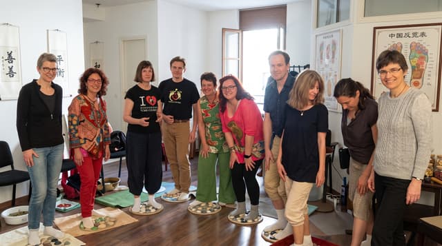 Reflexboard — planche Ba-Gua pour auto-réflexologie